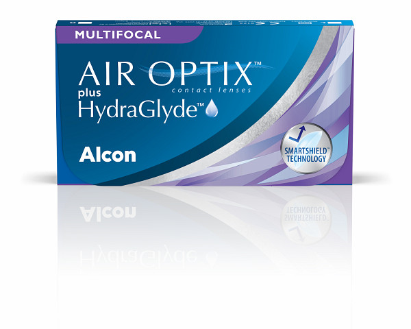 AIR OPTIX® plus HydraGlyde MULTIFOCAL HI 3er Pack