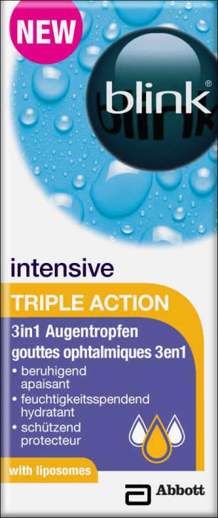 blink intensive TRIPLE ACTION 3in1 Augentropfen 10ml