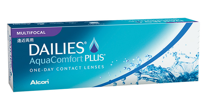 DAILIES® AquaComfort Plus® Multifocal 30er Pack High BC:+8,70/SPH:-4,25/DIA:+14,00