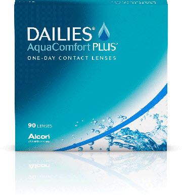 DAILIES AquaComfort Plus 90er Pack BC:+8,70/SPH:-2,75/DIA:+14,00