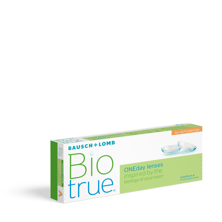 Biotrue® ONEday for Astigmatism 30er SPH:-3,75/CYL:-1,75/AX:+80/DIA:+14,50/BC:+8,40