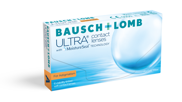 Bausch + Lomb ULTRA ® for Astigmatism 6er SPH:-3,50/CYL:-1,25/AX:+100/BC:+8,60/DIA:+14,50