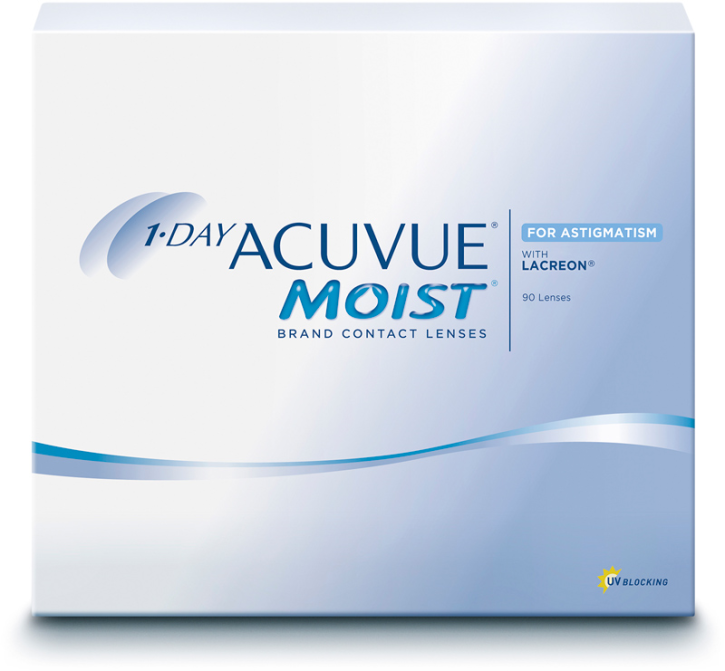 1 DAY ACUVUE MOIST for ASTIGMATISM (90er PACK) SPH:-5,75/CYL:-2,25/AX:+80/DIA:+14,50/BC:+8,50