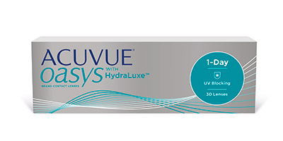 ACUVUE OASYS 1 DAY with HydraLuxe (30er PACK)