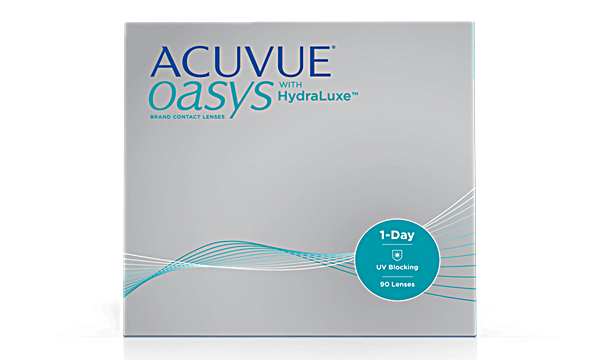 ACUVUE OASYS 1 DAY with HydraLuxe (90er PACK)